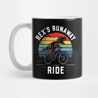 Rex's runaway ride Mug